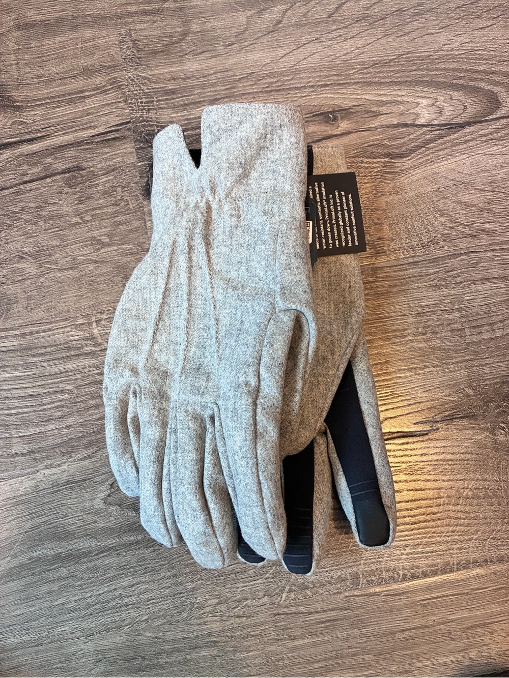 lululemon athletica Heather Gray Knit Touchscreen Gloves